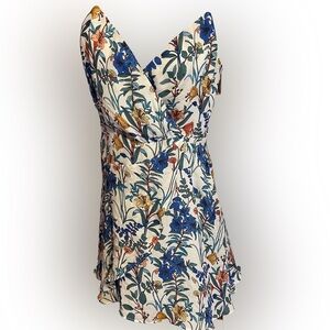 Parker Floral Polyester Sundress L